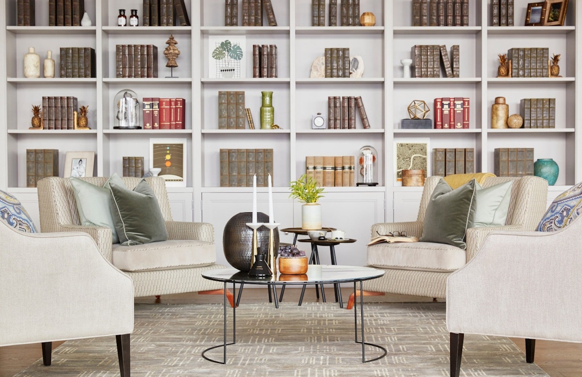 Living Room Plans – Circular Furniture Arrangement – LuxDeco.com Style Guide