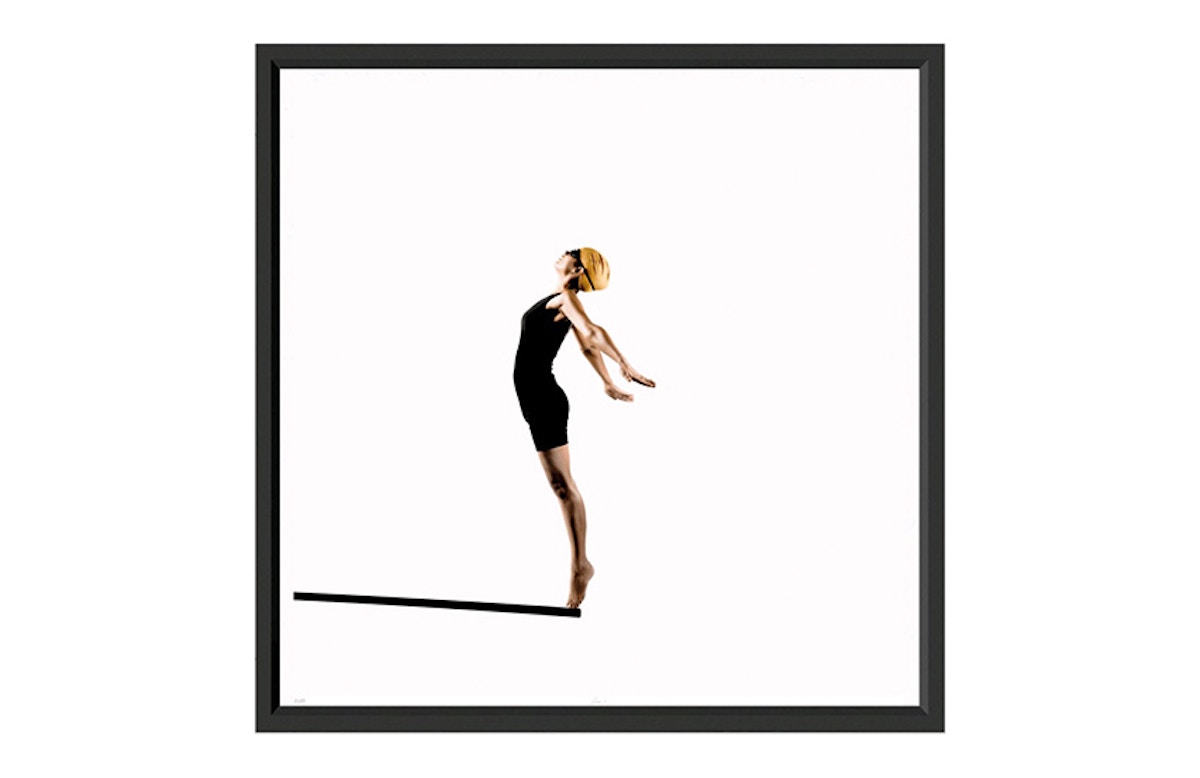 The best of: Black and White Artwork | Diver by Trowbridge | Monochrome Art | LuxDeco.com Style Guide