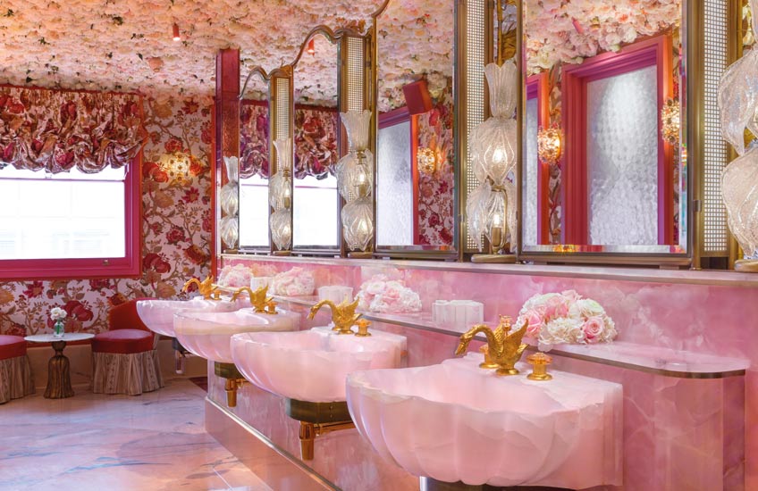 Top Interior Designers 2019  | London Interior Designers | Martin Brudnizki | Annabels | Read more in the LuxDeco.com Style Guide