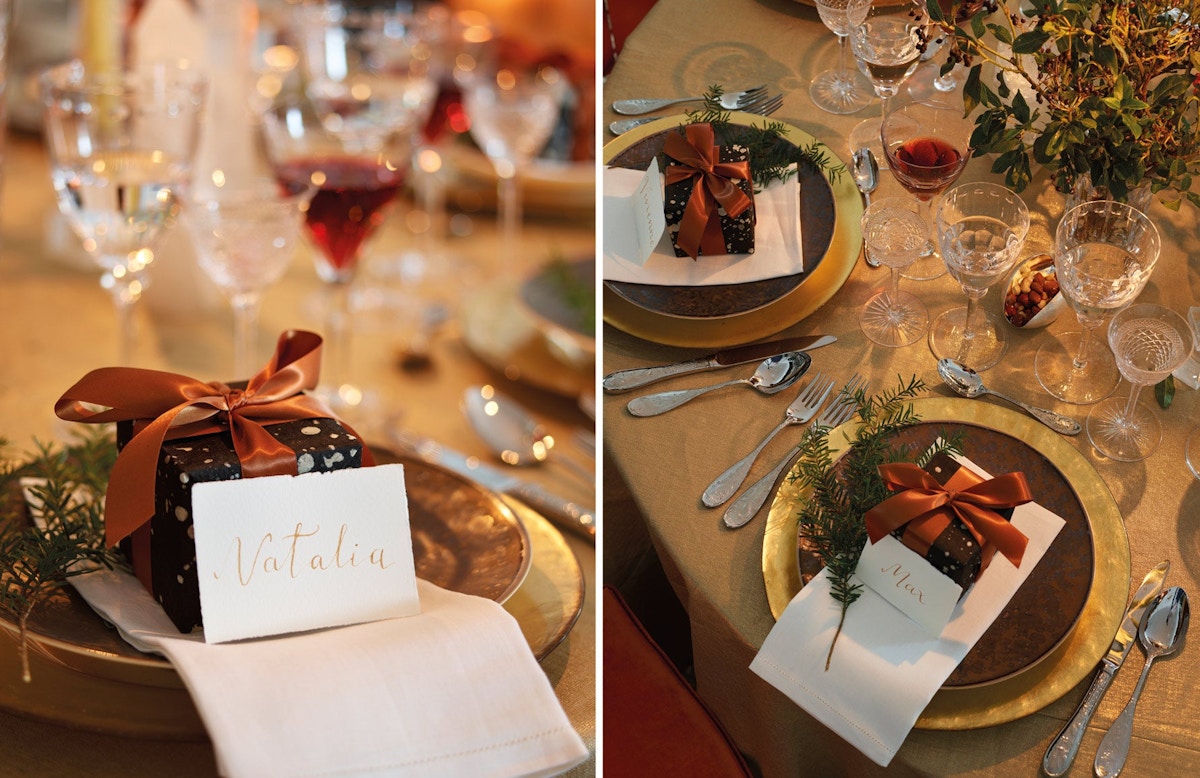 Christmas Table Ideas | Natalia Miyar | Shop Luxury Christmas Tableware at LuxDeco