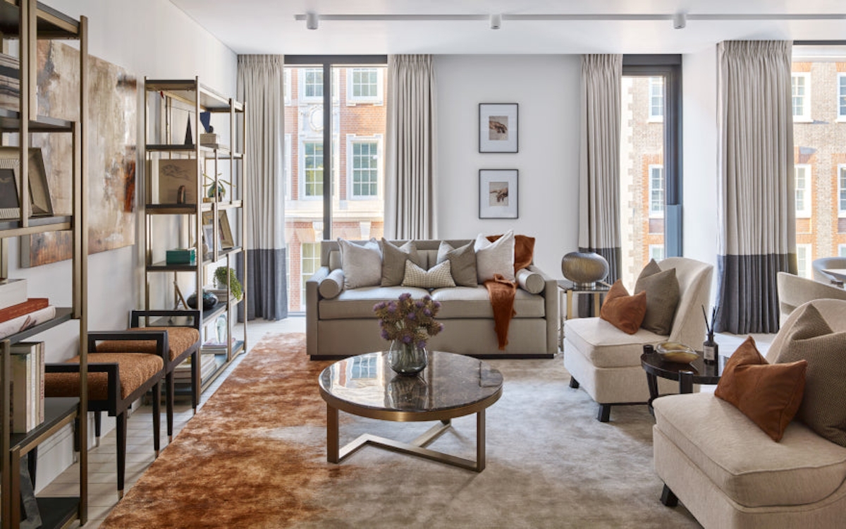 Modern Living Room in Orange Color – Decor Tips & Vibrant Ideas