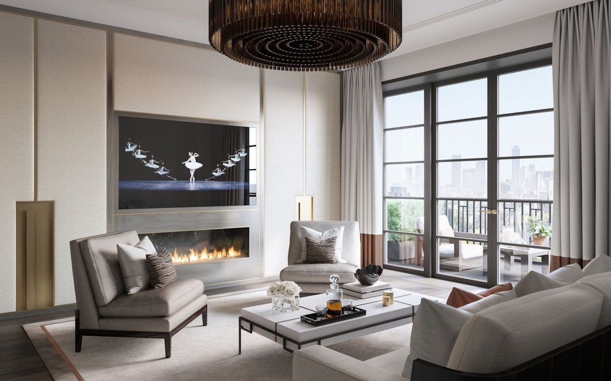 Mirror mantel fireplaces | Feature Fireplace Design Ideas | LuxDeco.com