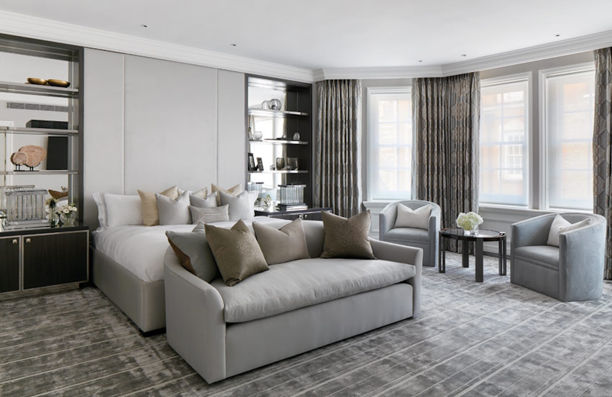 5 Minutes with Katharine Pooley – Silver Bedroom Design – LuxDeco.com Style Guide