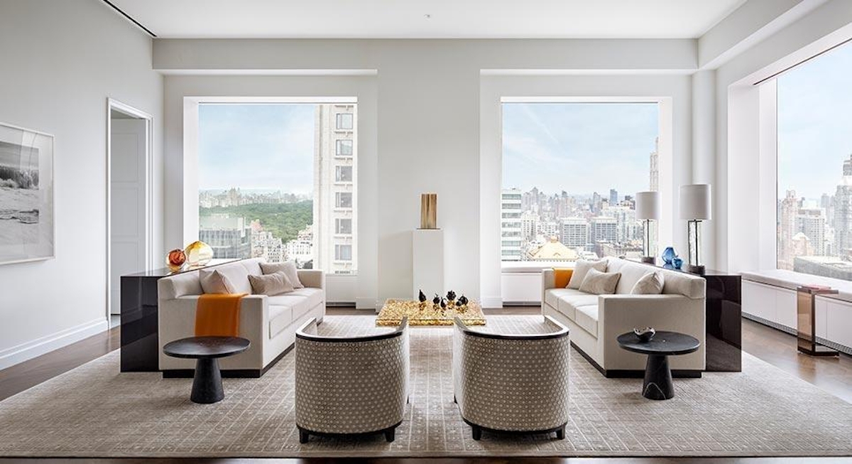 432 Park Avenue Interiors:  A Dreamy New York Apartment