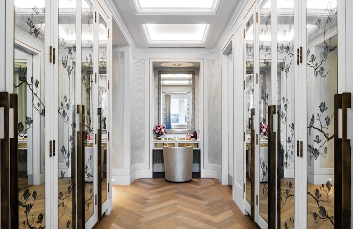 The Langham Hotel London’s Sterling Suite - closet - LuxDeco Style Guide