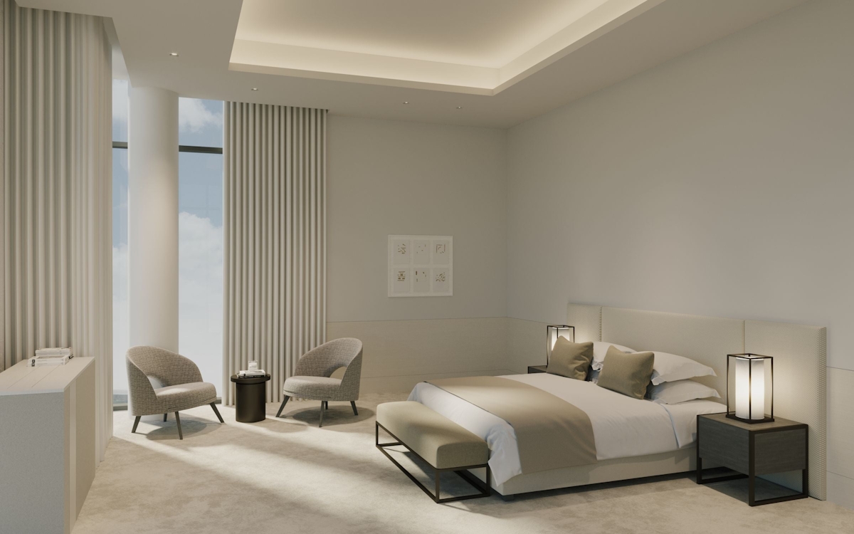 Conscious Minimalism Interior Design - Master Bedroom - Alix Lawson - LuxDeco.com Style Guide