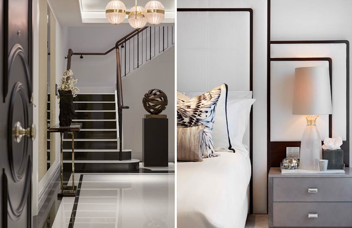 Ten Trinity Square show apartment hallway | Luxury Show Apartment Interiors | LuxDeco Style Guide