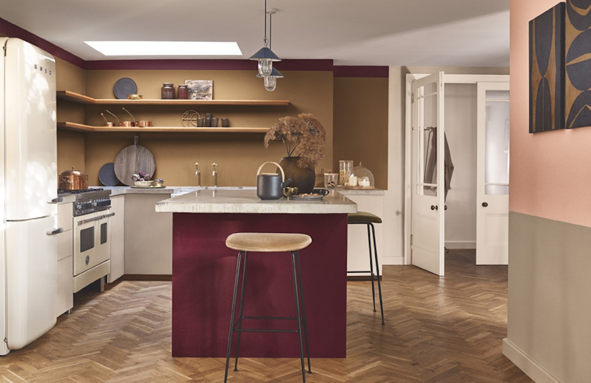 Dulux Colour of the Year | Spiced Honey Kitchen | Read more in the LuxDeco Style Guide