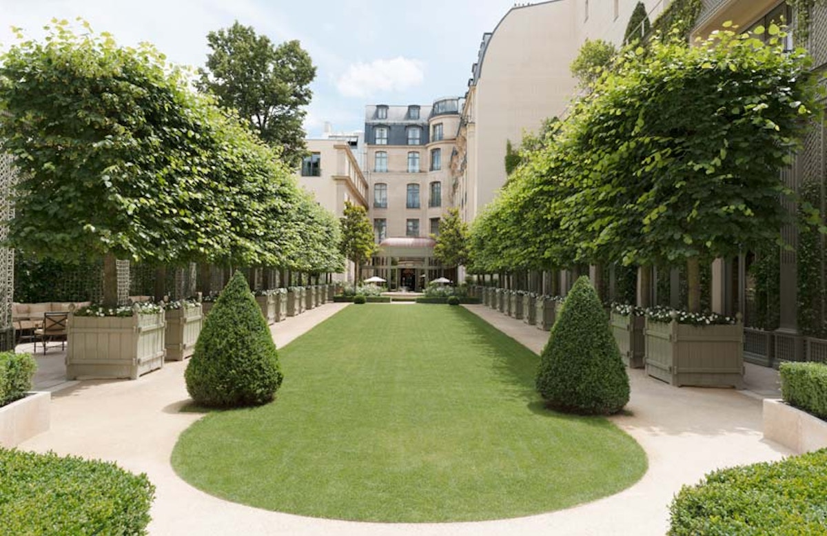 The Ritz Paris Renovation – Grand Jardin – LuxDeco.com Style Guide