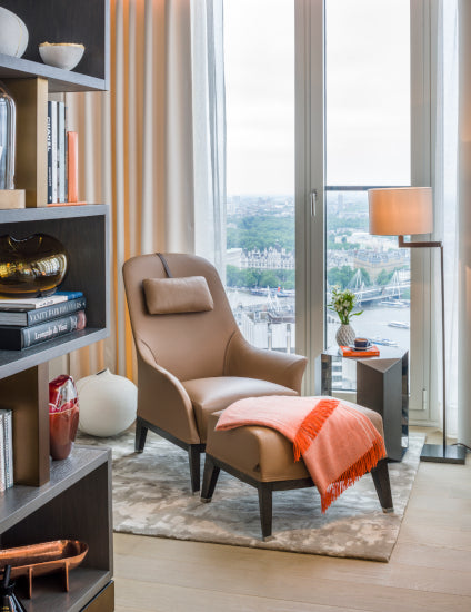 Orange Living Room Ideas Decorating with Orange LuxDeco