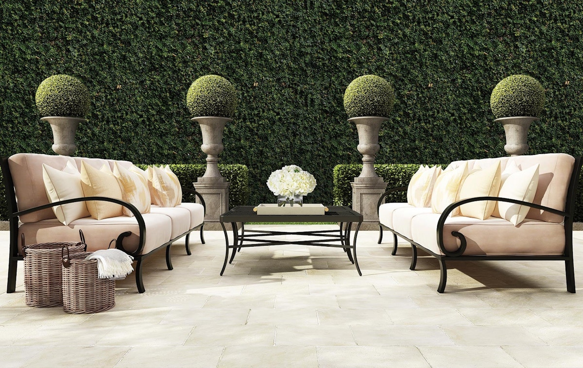 Transform Your Outdoor Space Into A Staycation Resort | Get the English Garden look at LuxDeco.com