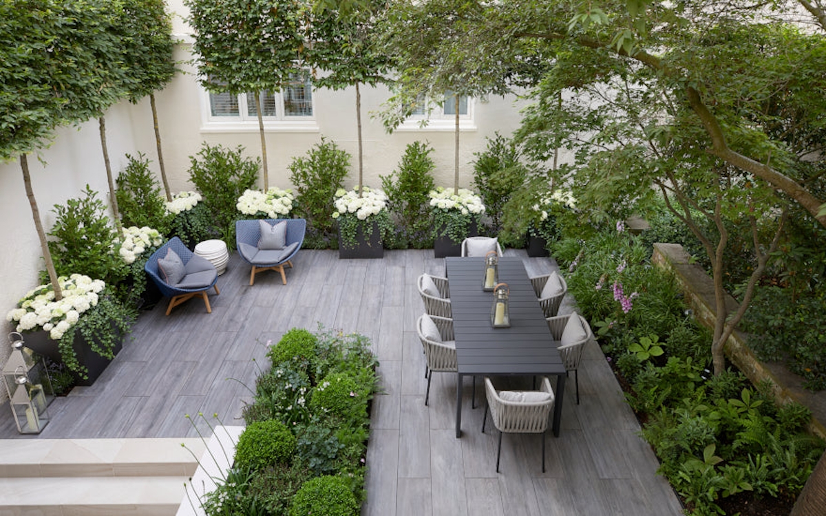 Townhouse City Garden Design Ideas | Types of City Gardens | Finchatton | LuxDeco.com Style Guide