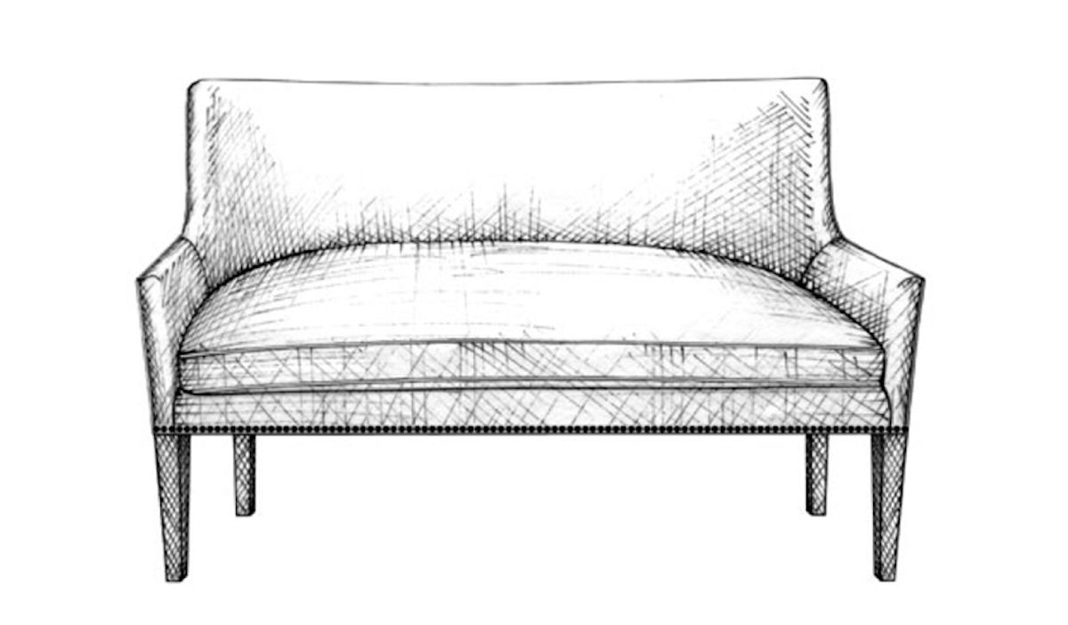 Love Seat | Guide to Luxury Sofas | Luxury Sofa Design Styles | LuxDeco.com Style Guide