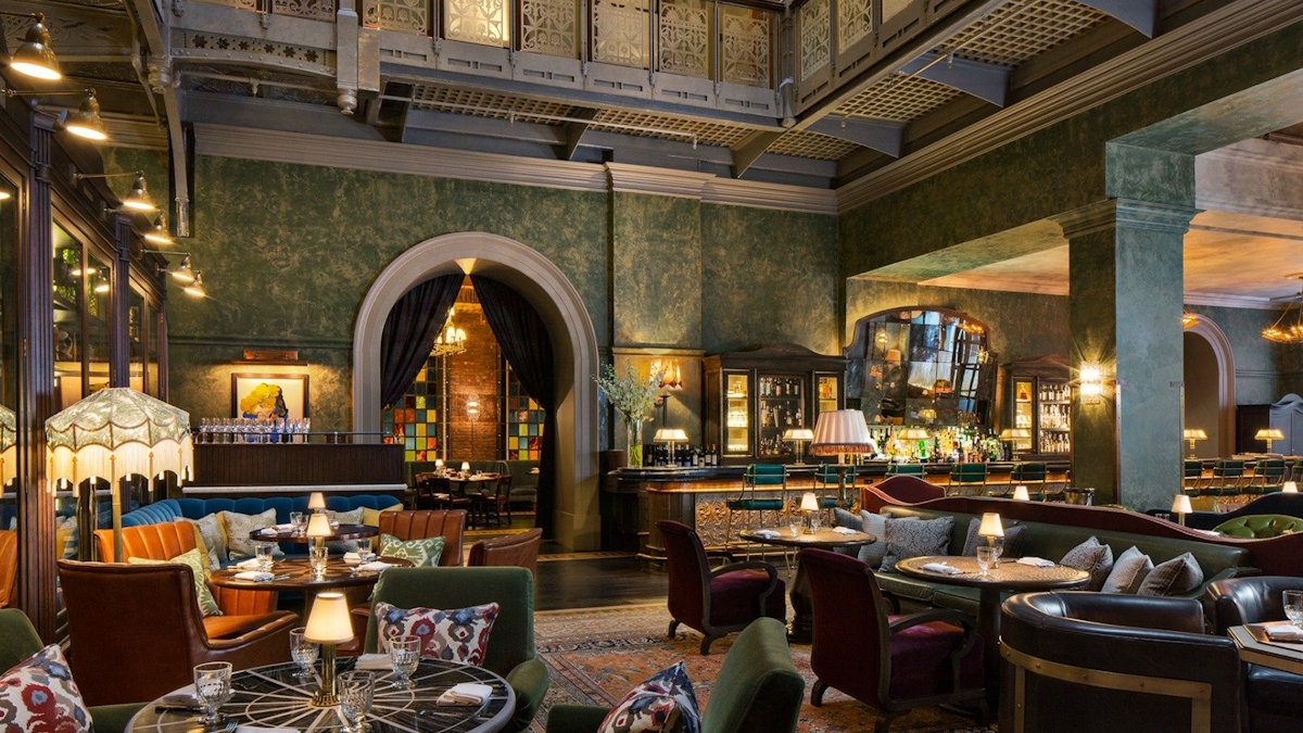 The Beekman Hotel New York | The Bar Room | Martin Brudnizki Hotel | Read more in The Luxurist at LuxDeco.com.jpg