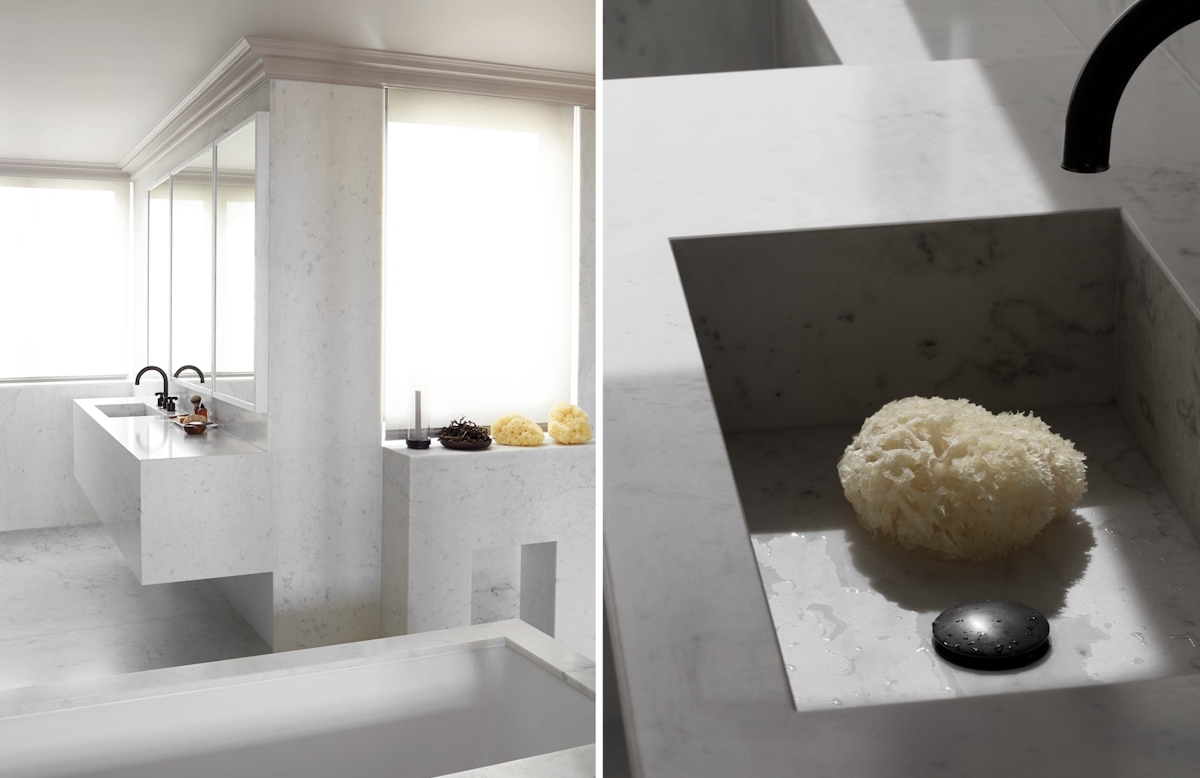 Guillaume Alan | Minimalist Bathroom Interior | The Luxurist | LuxDeco.com