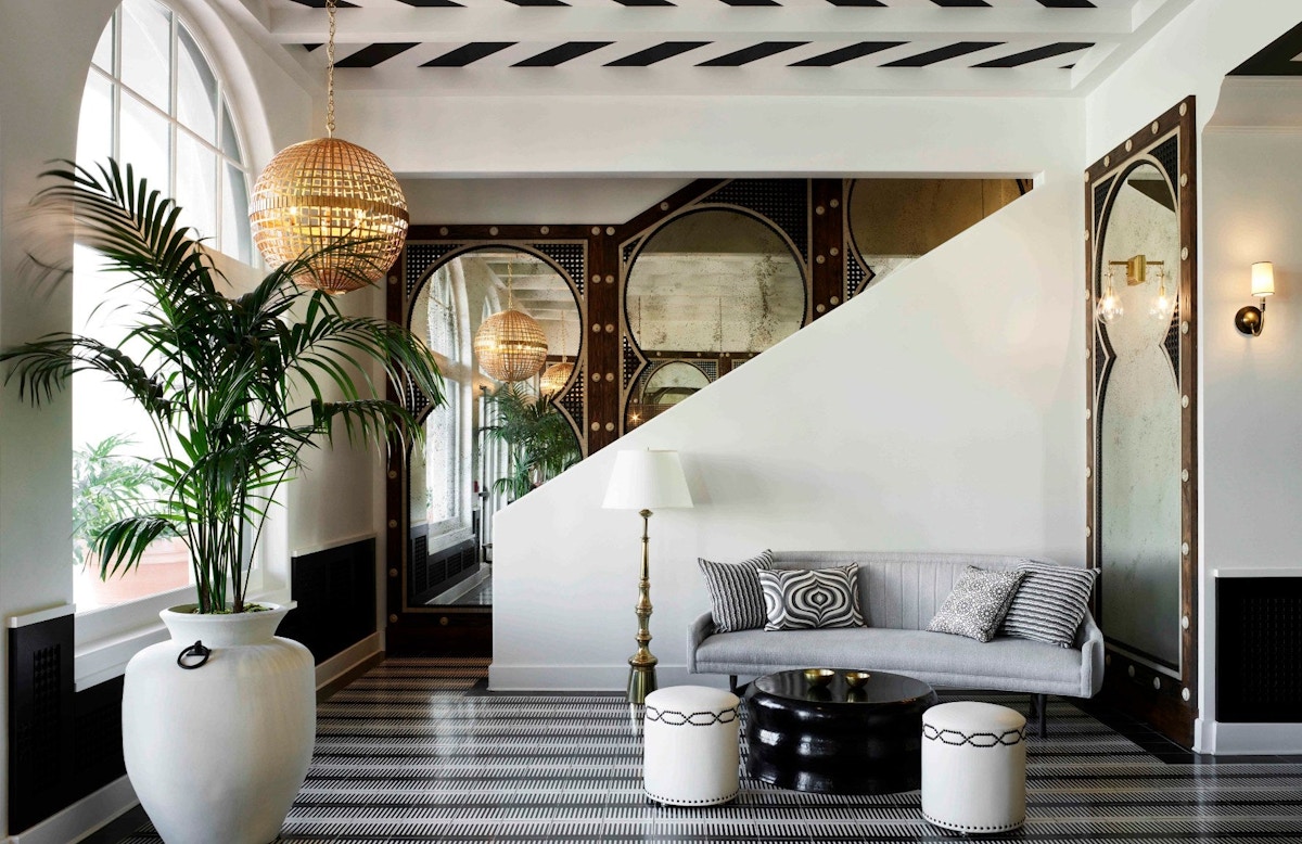 Forms of Geometric Shapes & Patterns In Interior Design - Martyn Lawrence Bullard - LuxDeco Style Guide