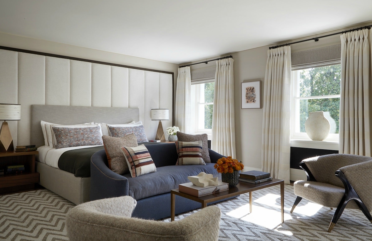 Natalia Miyar master bedroom  | Read more in LuxDeco's The Luxurist at luxdeco.com