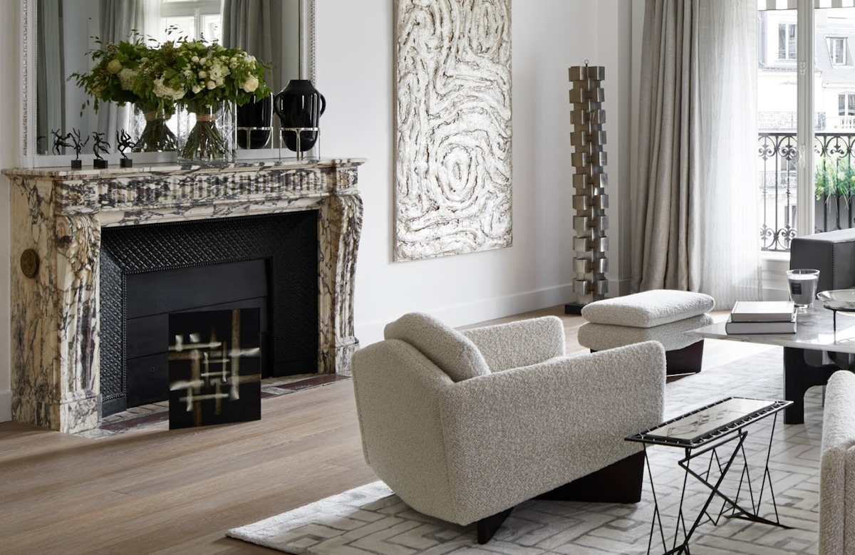 How to Dress a Fireplace | LuxDeco.com Style Guide