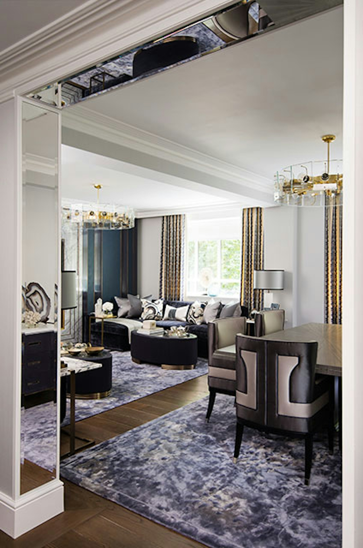 Katharine Pooley Interior Design | Blue Decorating Ideas | LuxDeco.com Style Guide