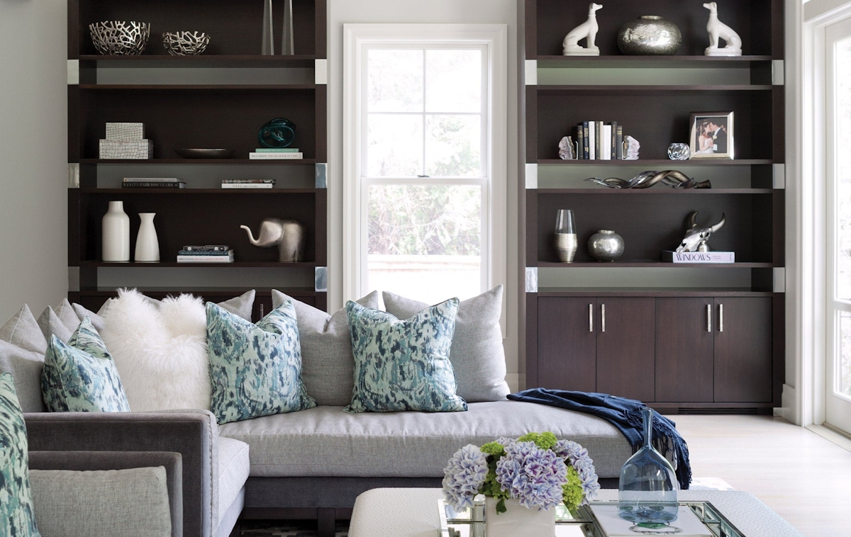 Living Room Storage Furniture Ideas | A-List Interiors | Read more in the LuxDeco.com Style Guide