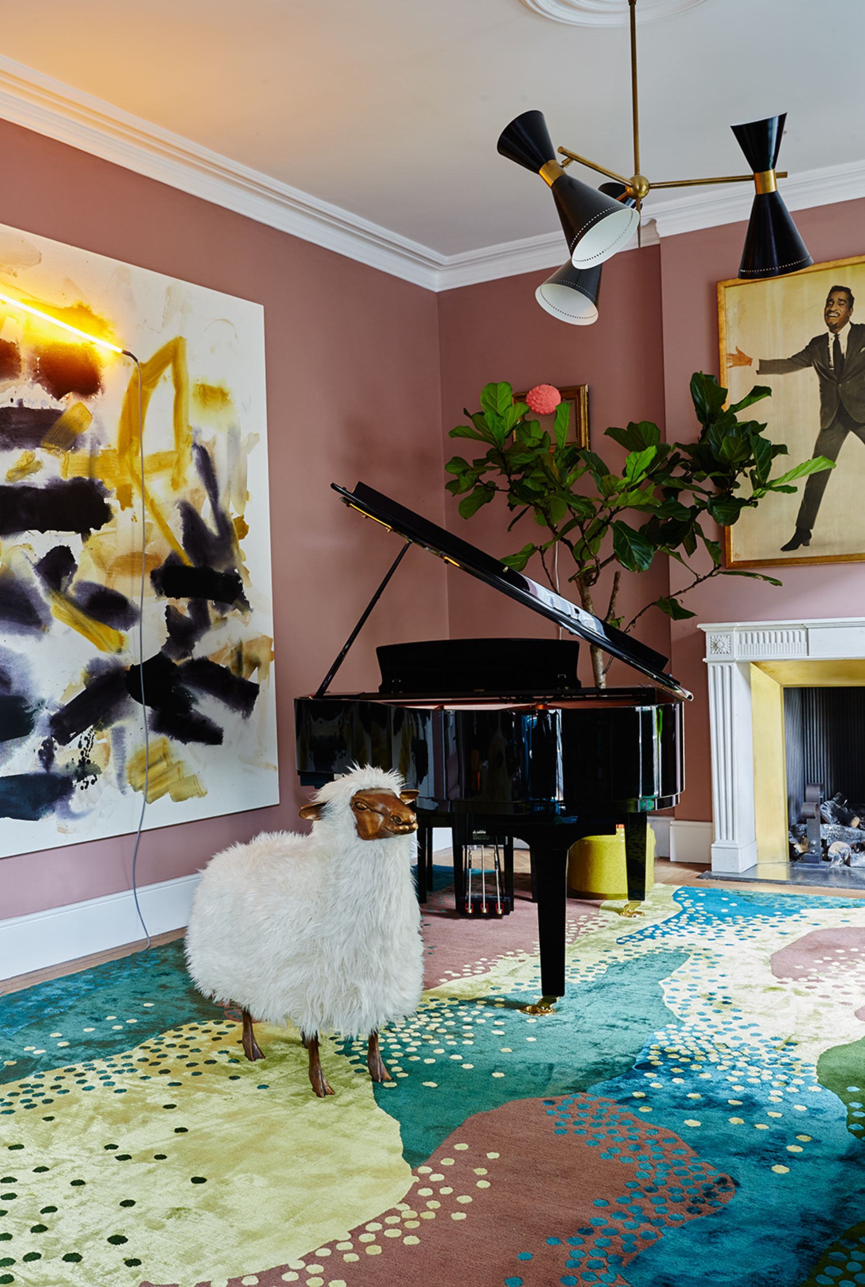 How To Decorate Empty Living Room Corners | Interior by Peter Mikic | Shop luxury furniture online at LuxDeco.com