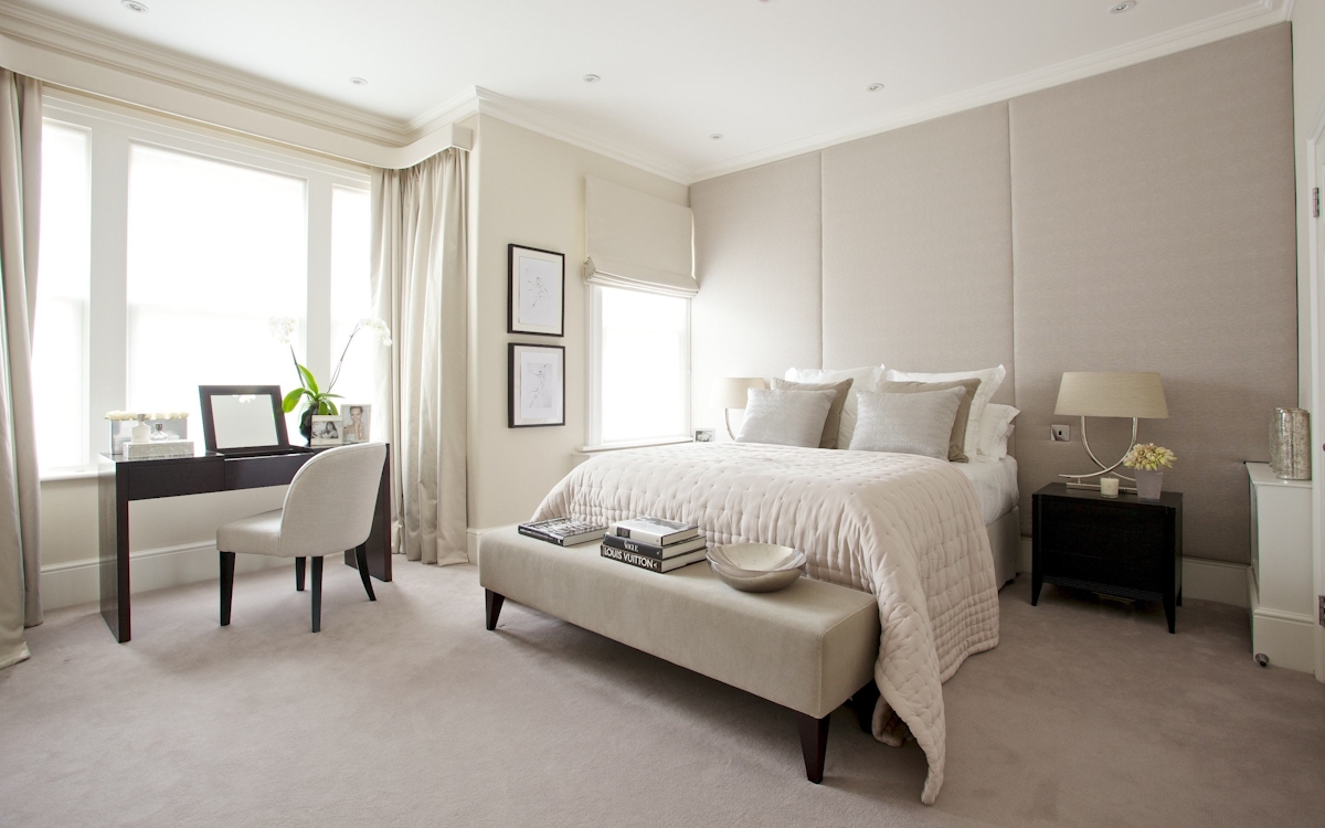 Ivory Bedroom Colour Scheme - Neutral Bedroom Colour Ideas - LuxDeco.com