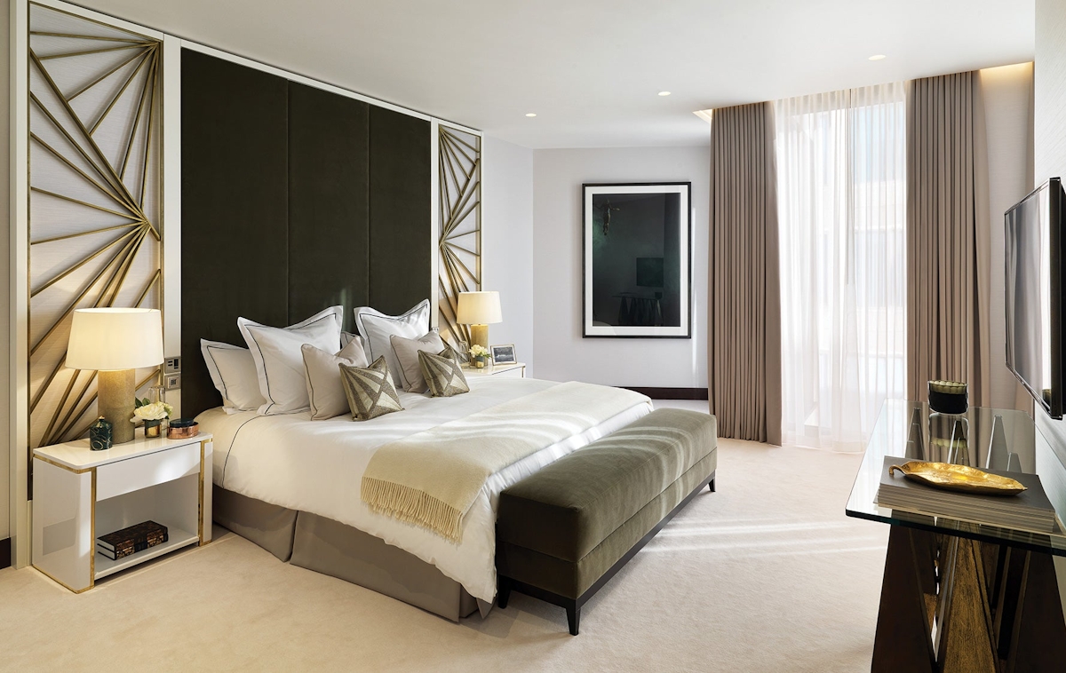 Green Interior Inspiration – Green Bedroom – Spinocchia Freund – LuxDeco.com Style Guide