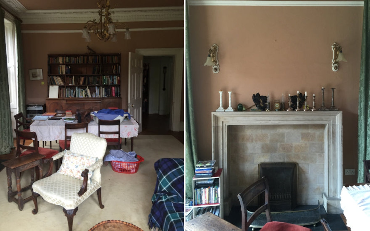 Living Room Makeover with Sophie Peckett Design - Before Shot - LuxDeco Style Guide