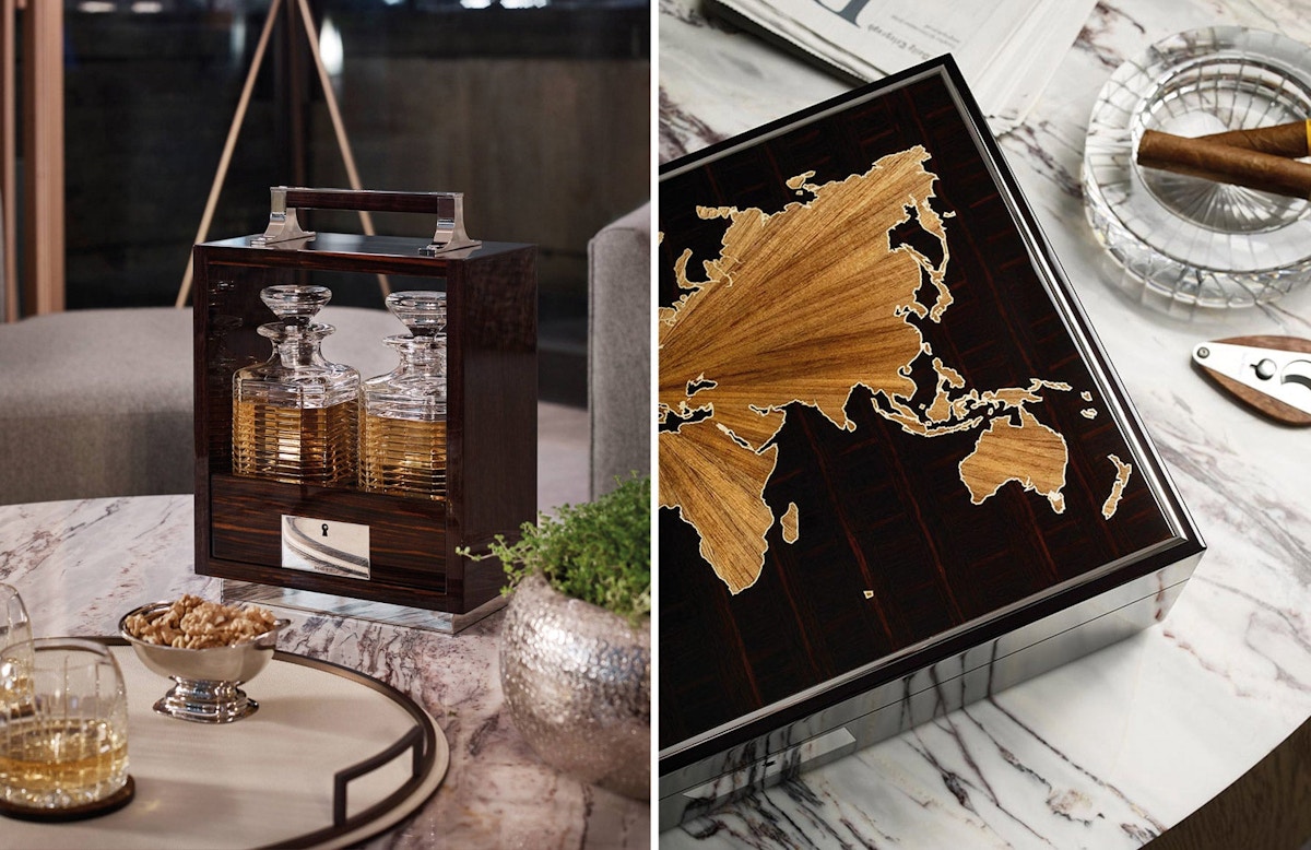 Behind The Brand | Linley Cigar Humidor & Whisky | The Luxurist | LuxDeco.com