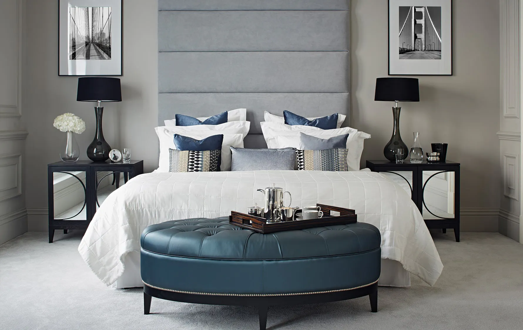 Blue Luxury Bedrooms