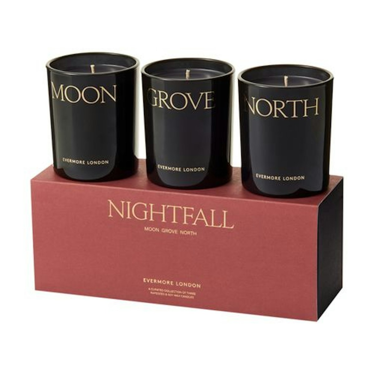 Evermore Nightfall Candle Gift Set - 12 Best Scented Candles & Fragrances For Your Home - Style Guide - LuxDeco.com