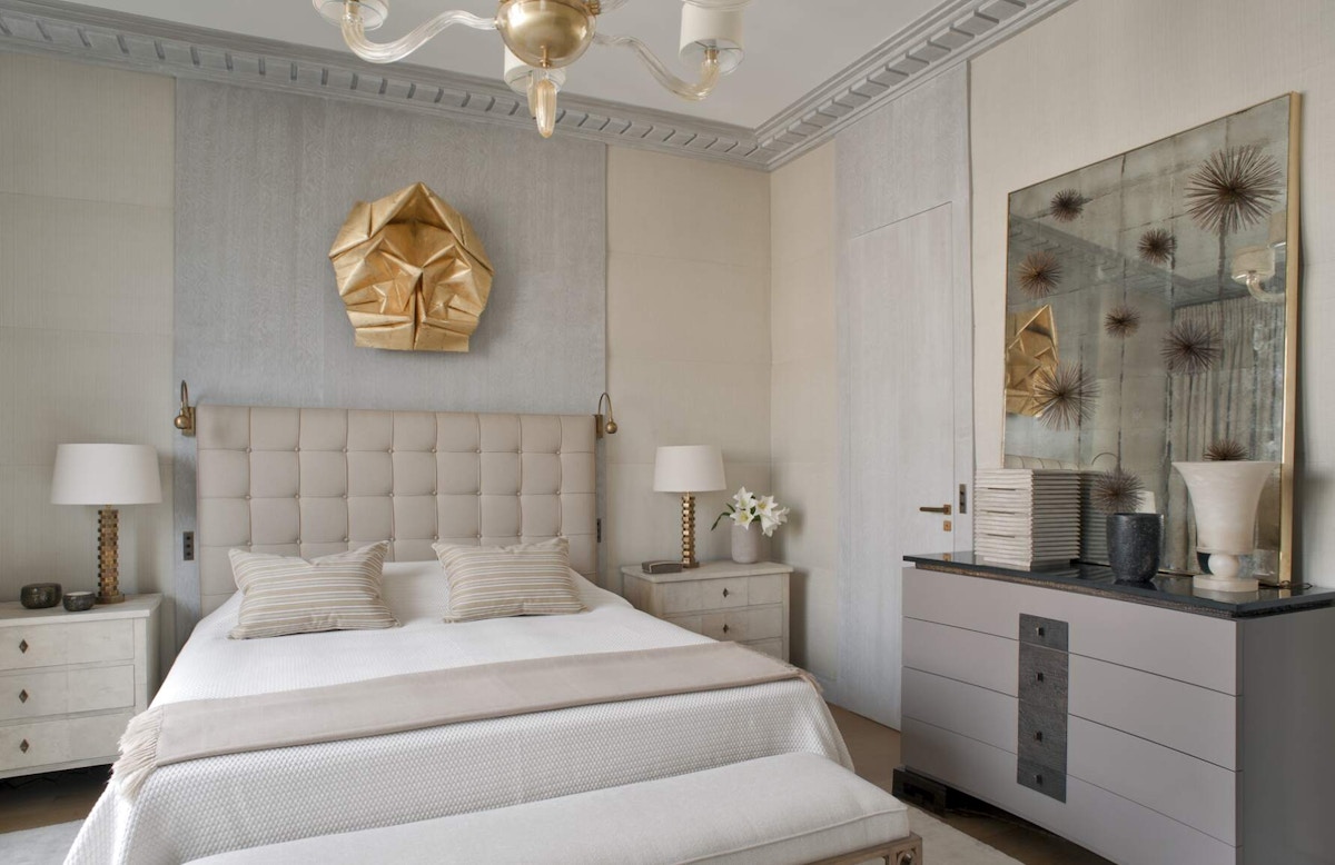 Paris Bedroom Colour Schemes | Jean-Louis Deniot | Discover luxury interiors in the Luxurist at LuxDeco.com