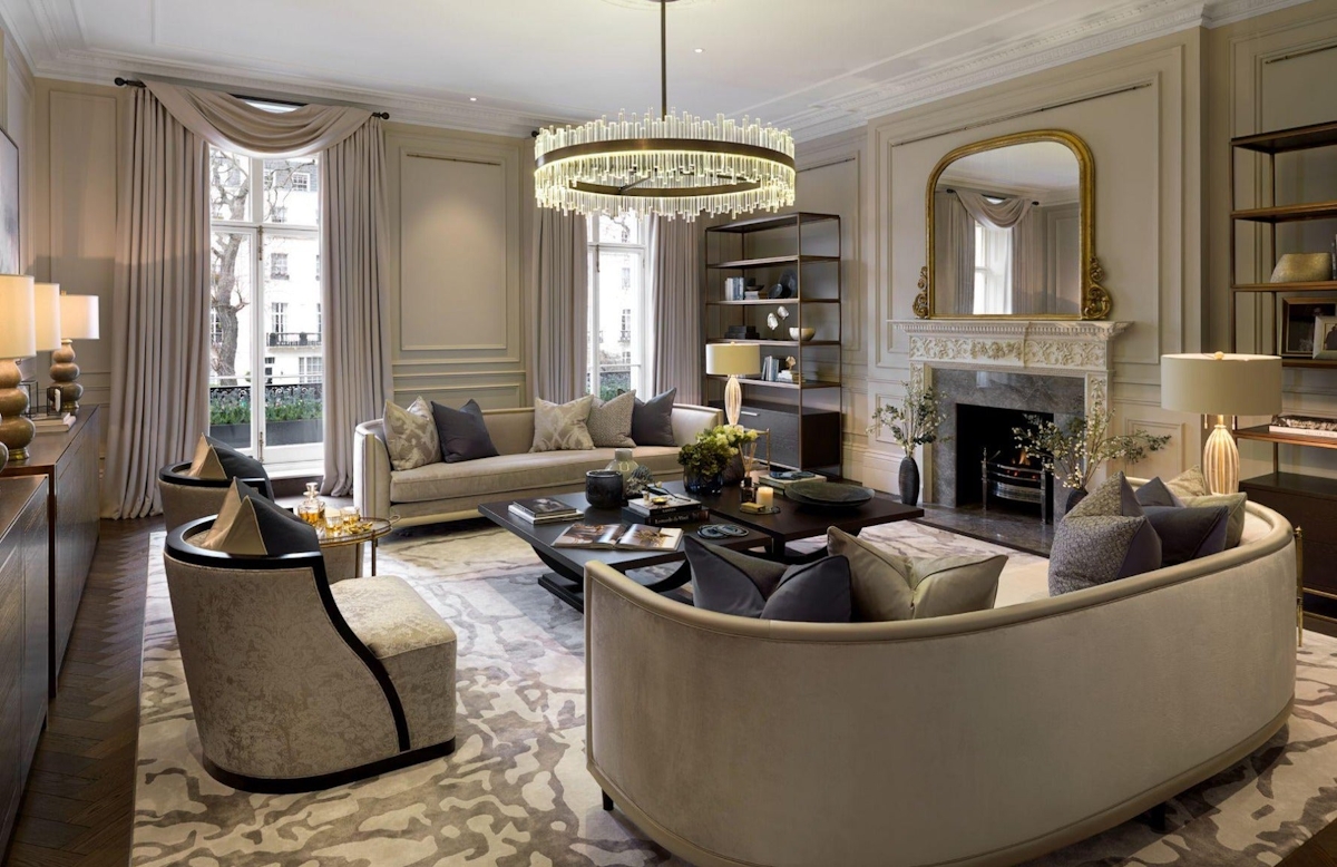 The Best of Luxury Interiors & Interior Designers in London – Laura Hammett Belgravia Townhouse – LuxDeco.com Style Guide
