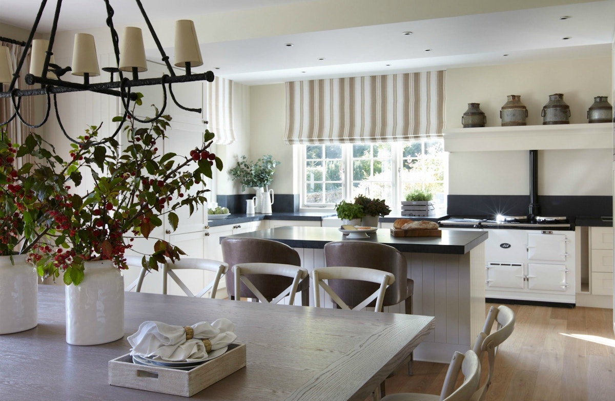 Modern Country Interiors | Helen Green Design Kitchen | The Luxurist