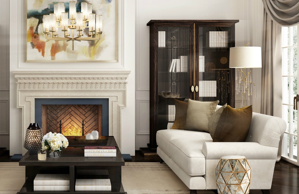 Autumn Winter 2019 Collection | Surrey Lookbook | Luxury Living Room Interiors | LuxDeco.com
