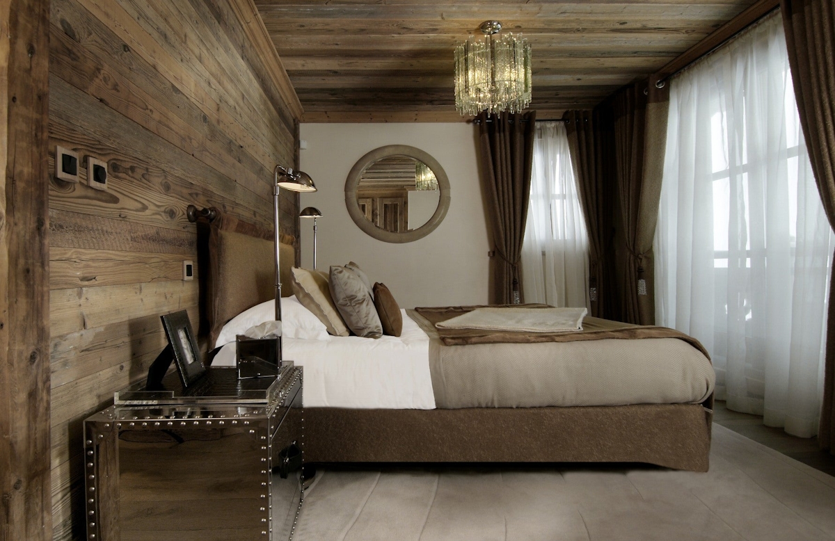 Luxury Ski Chalet Interior Design - Luxury Ski Lodge Bedroom Interiors - LuxDeco.com Style Guide