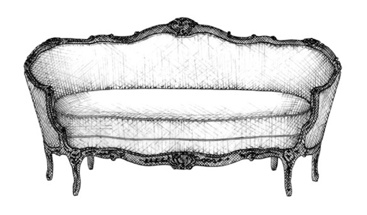 Louis XV Canape | Guide to Luxury Sofas | Luxury Sofa Design Styles | LuxDeco.com Style Guide