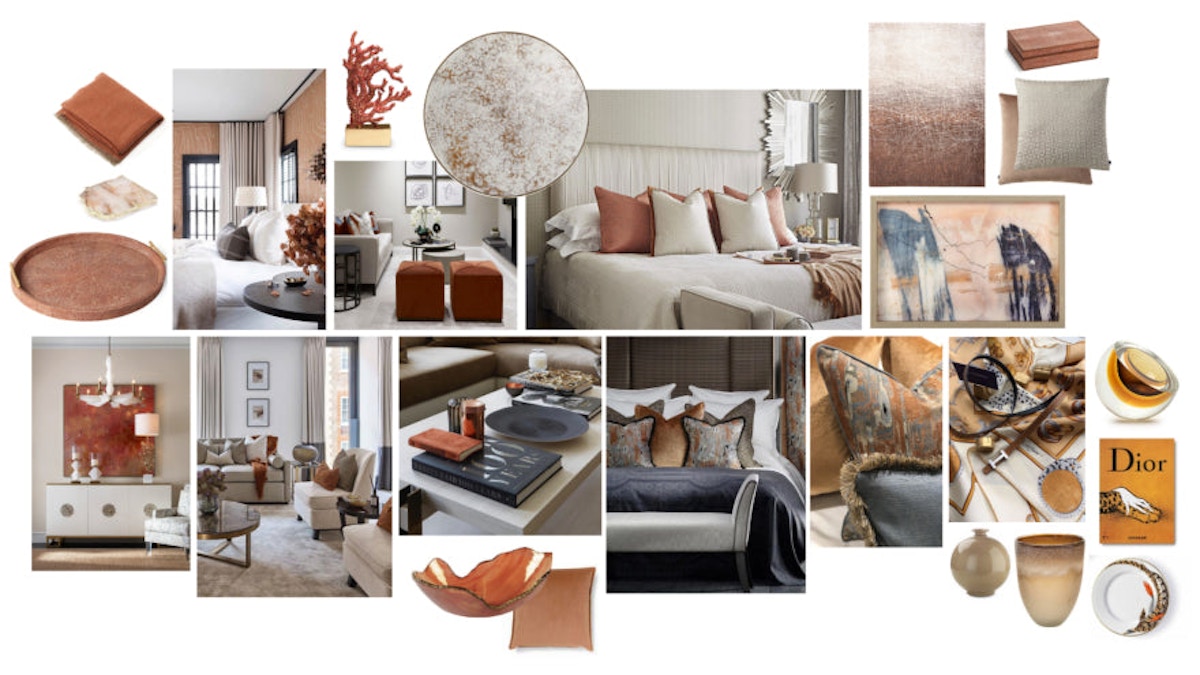 Spring Interior Design Trends - Colour - Burnt Orange and Rust - LuxDeco Style Guide