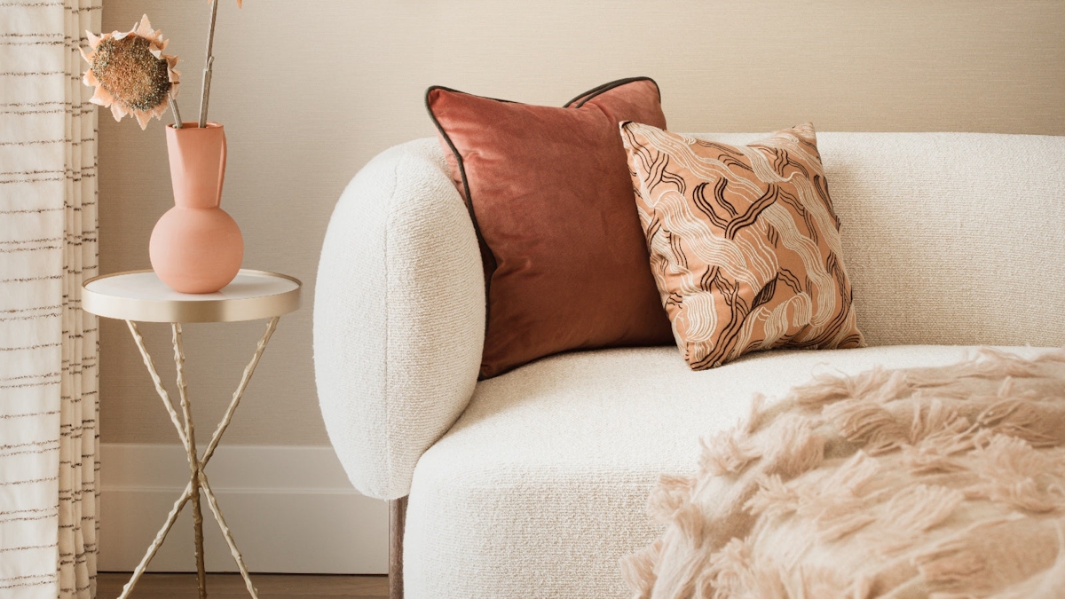 7 Bouclé Chairs to Sink Into | Interior by Elicyon | Shop bouclé chairs online at LuxDeco.com