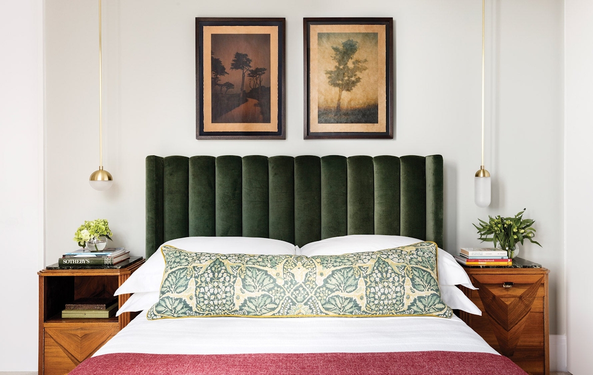 Green Bedroom Ideas - Studio Ashby - LuxDeco Style Guide