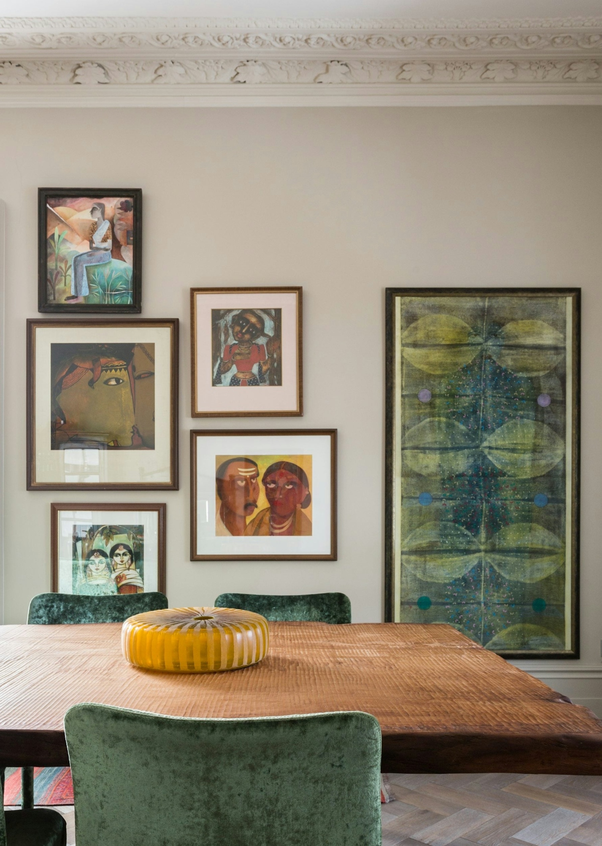 How To Frame Art | Shalini Misra | Shop art prints and art canvases luxury interiors online at LuxDeco.com