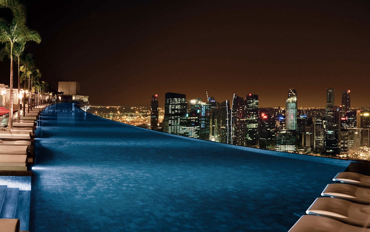 10 Best Hotel Swimming Pools Around The World - Marina Bay Sands, Singapore - LuxDeco.com