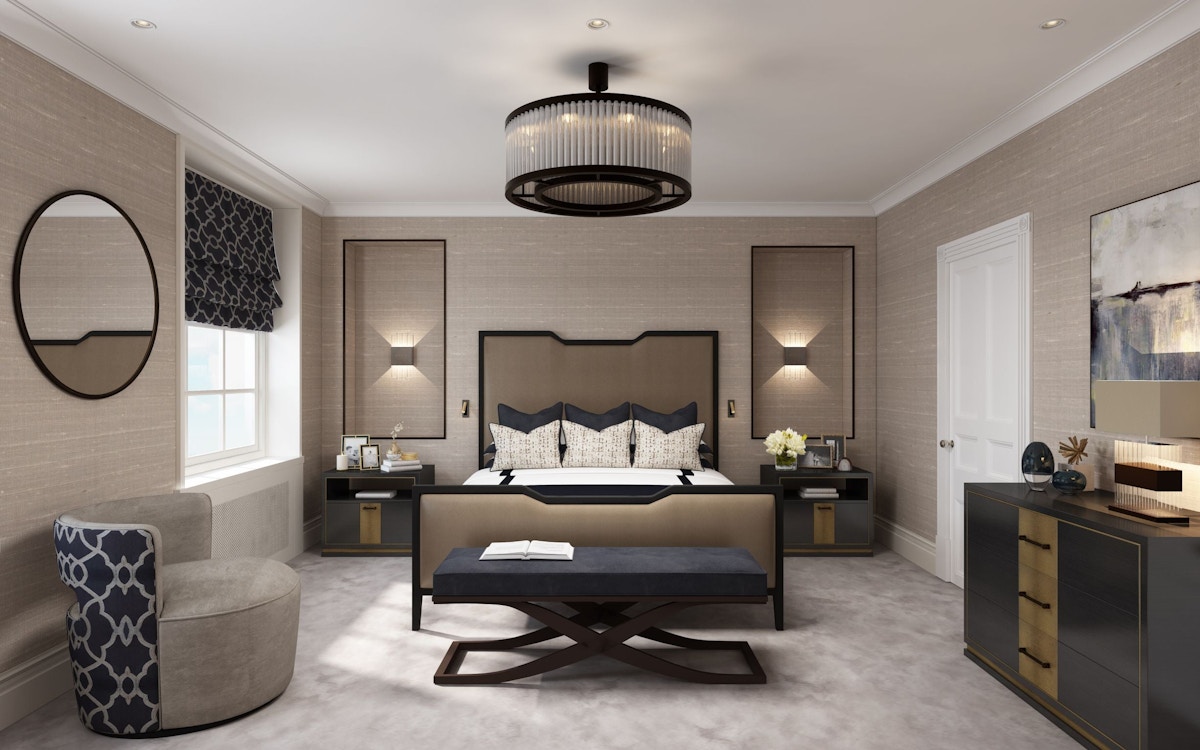 Statement Bedroom Ceiling Lights | Bedroom Lighting Ideas | Bedroom Lighting Tips | LuxDeco.com