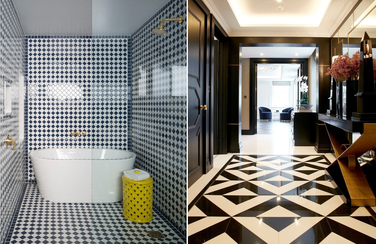 Forms of Geometric Shapes & Patterns In Interior Design | Squares & Triangles | LuxDeco.com Style Guide