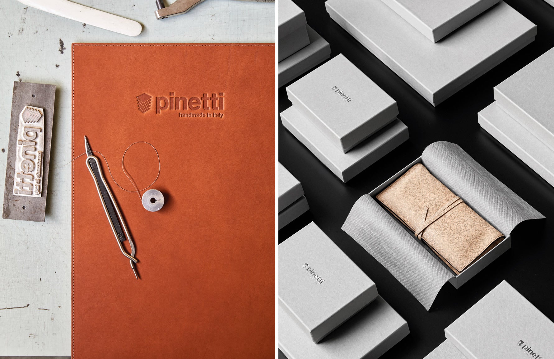 Behind The Brand: Pinetti | Luxury Leather Goods | LuxDeco