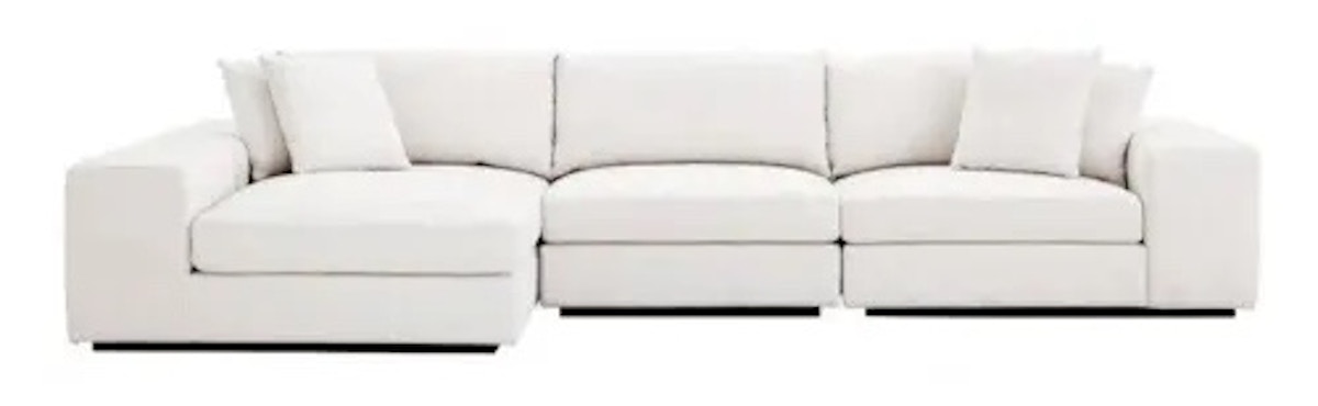 Luxury modular corner style sofa at LuxDeco