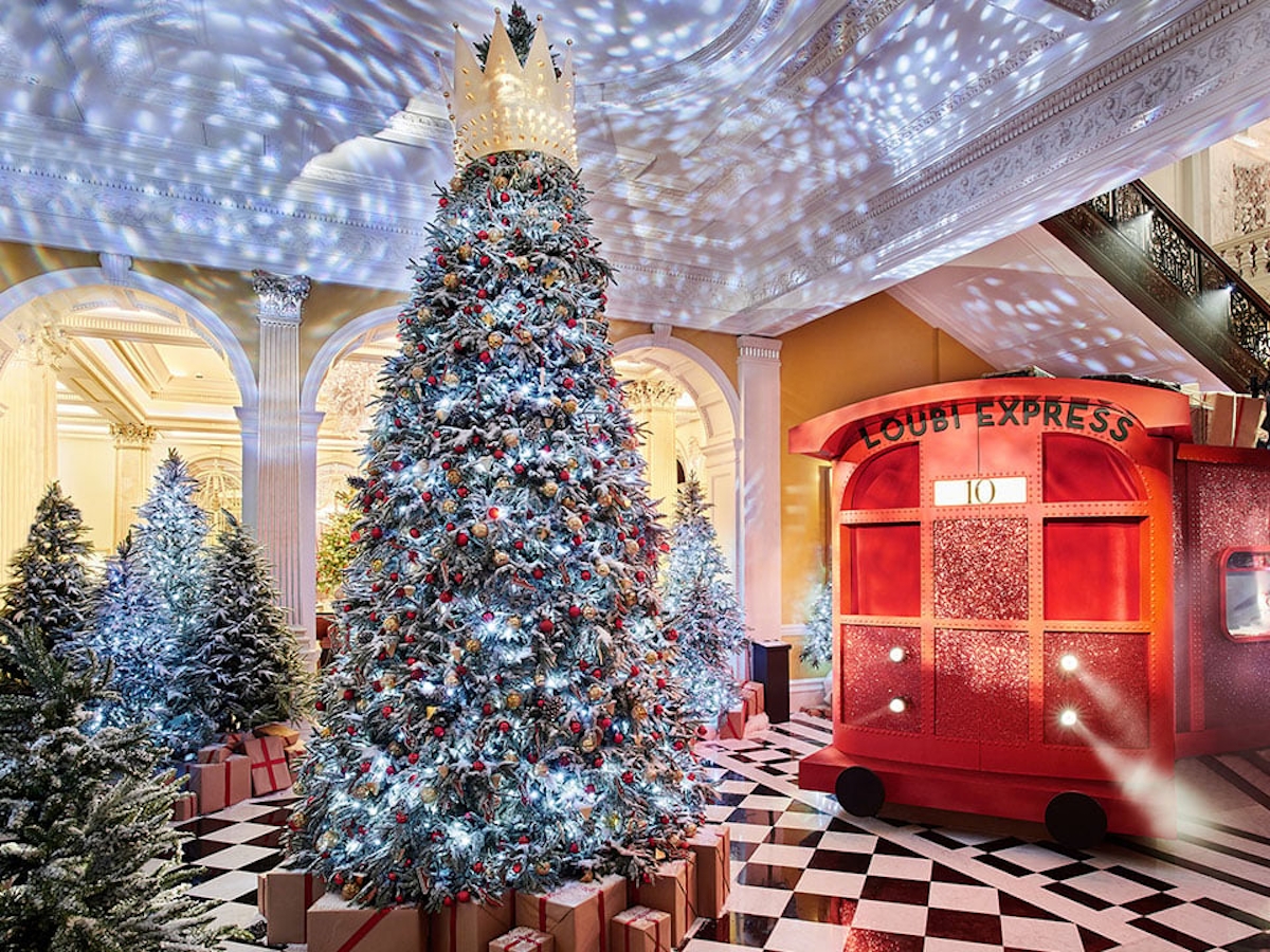 Claridge's Christmas Tree Christian Louboutin | 2009 to 2021 | Xmas Trees | LuxDeco.com
