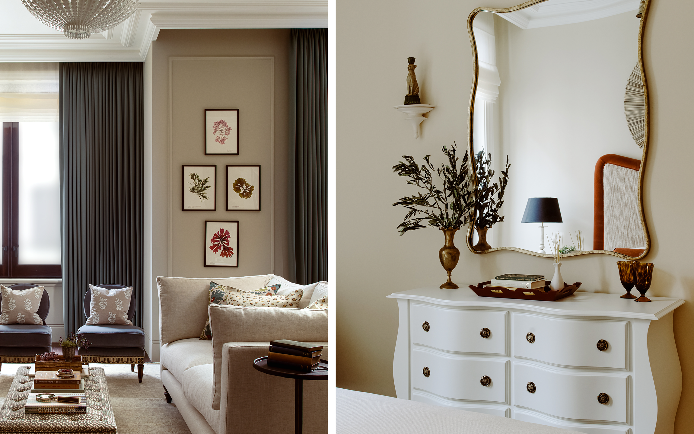 OWO Raffles Residences Living Room Details