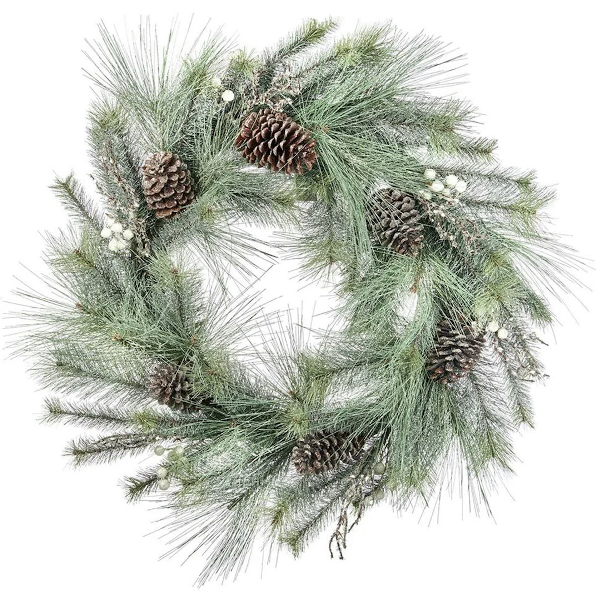 Frost Pinecone by LuxDeco —  Luxury Christmas Wreath - LuxDeco.com