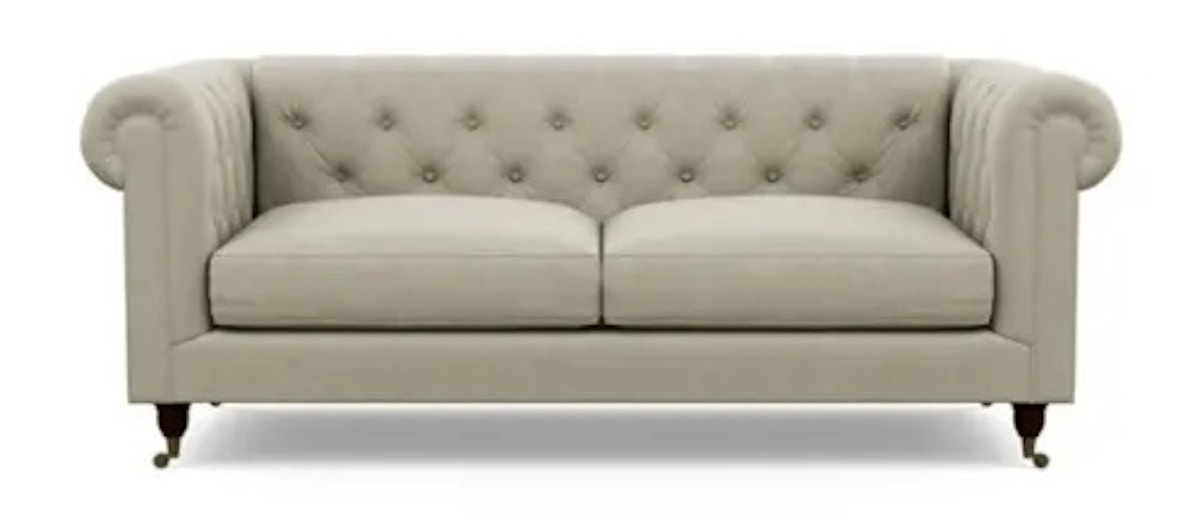 Luxury chesterfield style sofa at LuxDeco